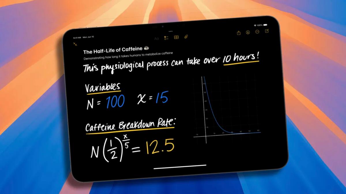 Apple iPadOS 18 Calculator app