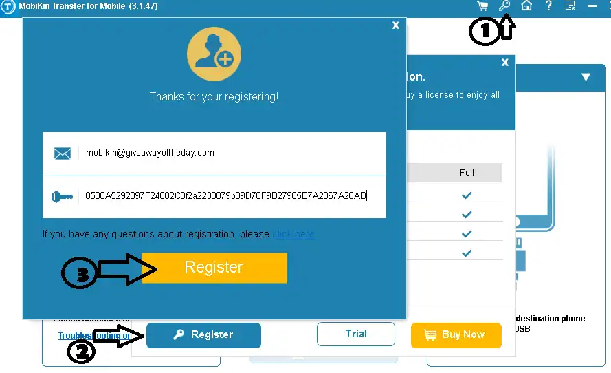 MobiKin Transfer for Mobile License